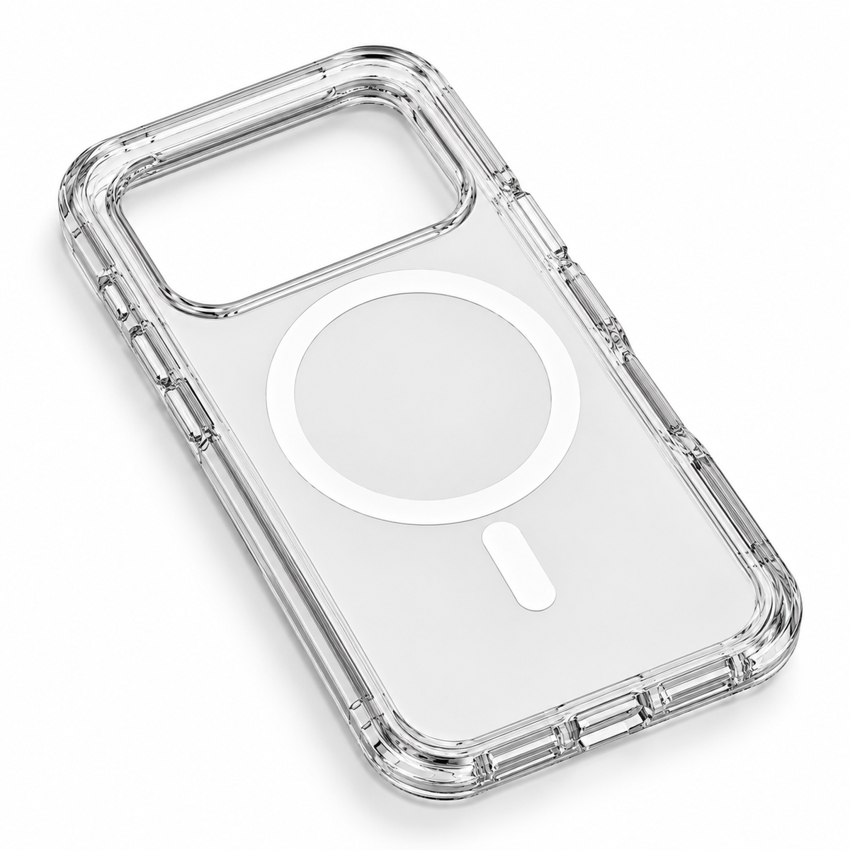 Clear Magnetic Protective Case with Reinforced Edges & Precision Fit