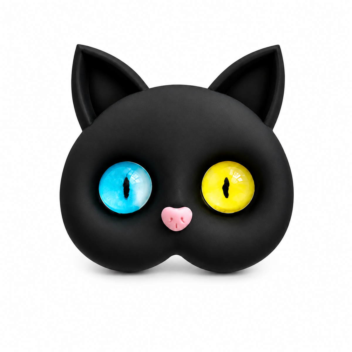 Premium 3D Cat Phone Grip Holder Foldable Rotating Phone Stand Finger Grip Air Cushion Grip Cute Cat Design Anti Slip Phone Accessory iPhone