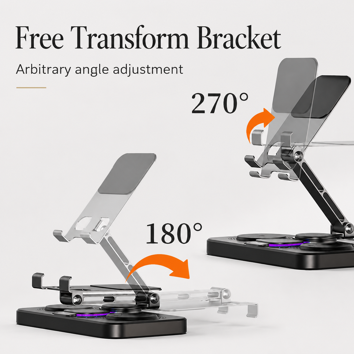 Premium 4-in-1 Magnetic Wireless Charging Station 15W Fast Charging Foldable Charger Stand for Phone Watch Earbuds LED Compatible with iPhone