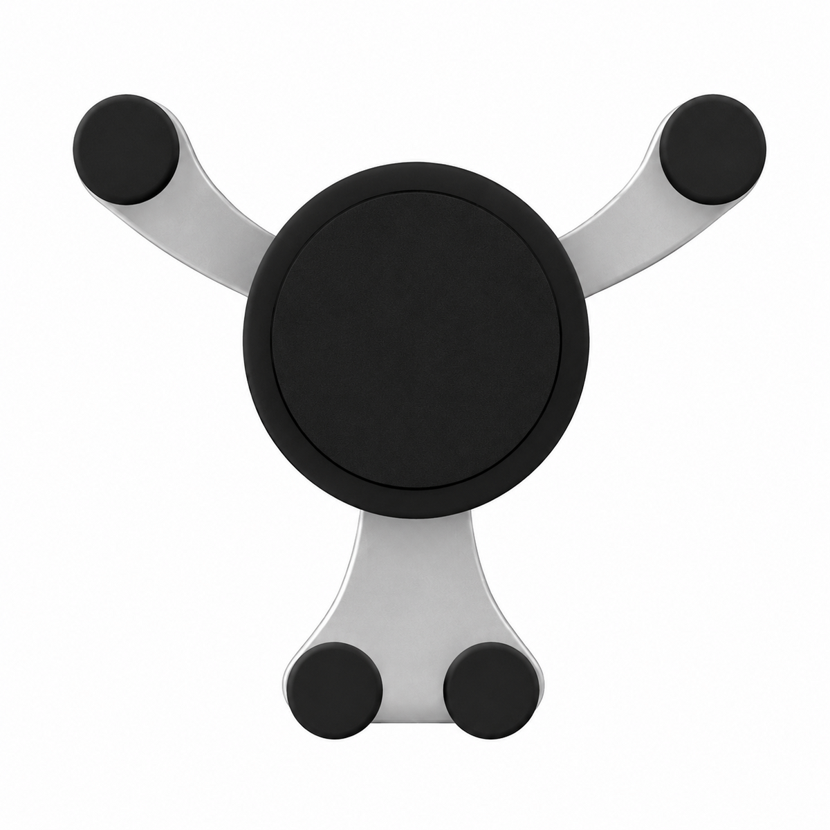 Premium Gravity Car Phone Holder Air Vent Auto Lock Smartphone Mount Hands Free GPS Stand Anti Slip Adjustable Compact Car Mount iPhone Compatible Easy