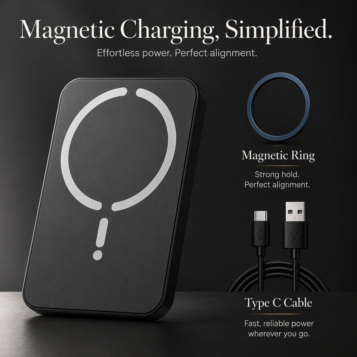 Premium Magnetic Car Wireless Charger Air Vent Phone Holder 100W Fast Charging MagSafe Compatible Wireless Charging Mount Stand Compatible with iPhone