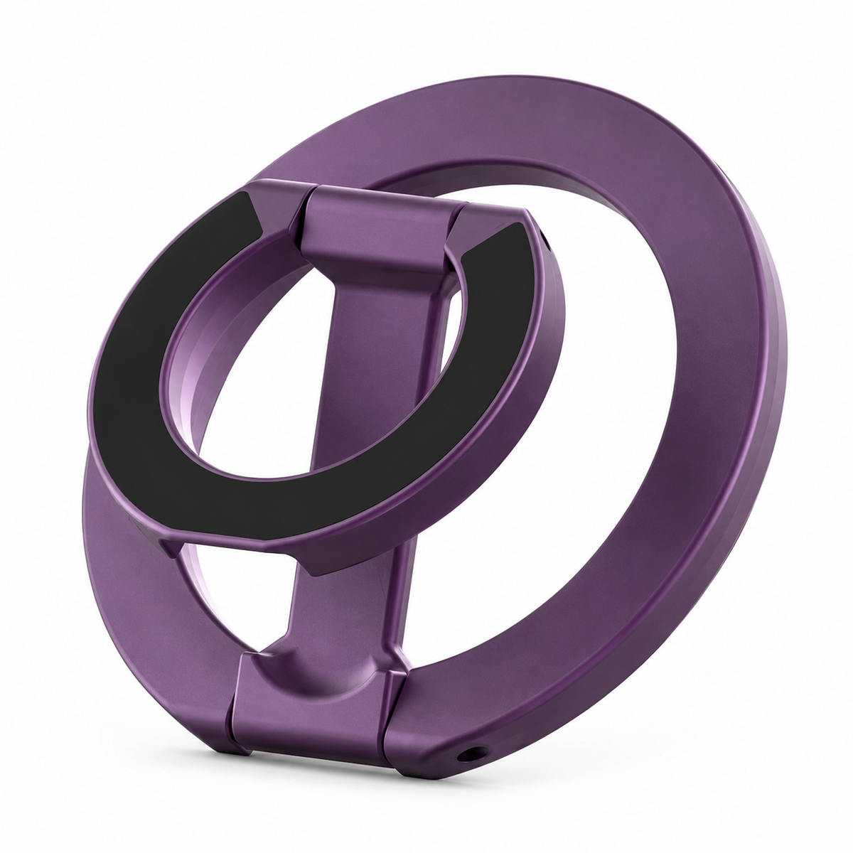 Premium Magnetic Ring Holder MagSafe Phone Grip Stand Double-Sided Magnetic Finger Ring Holder Dual Magnet Kickstand Compatible with iPhone
