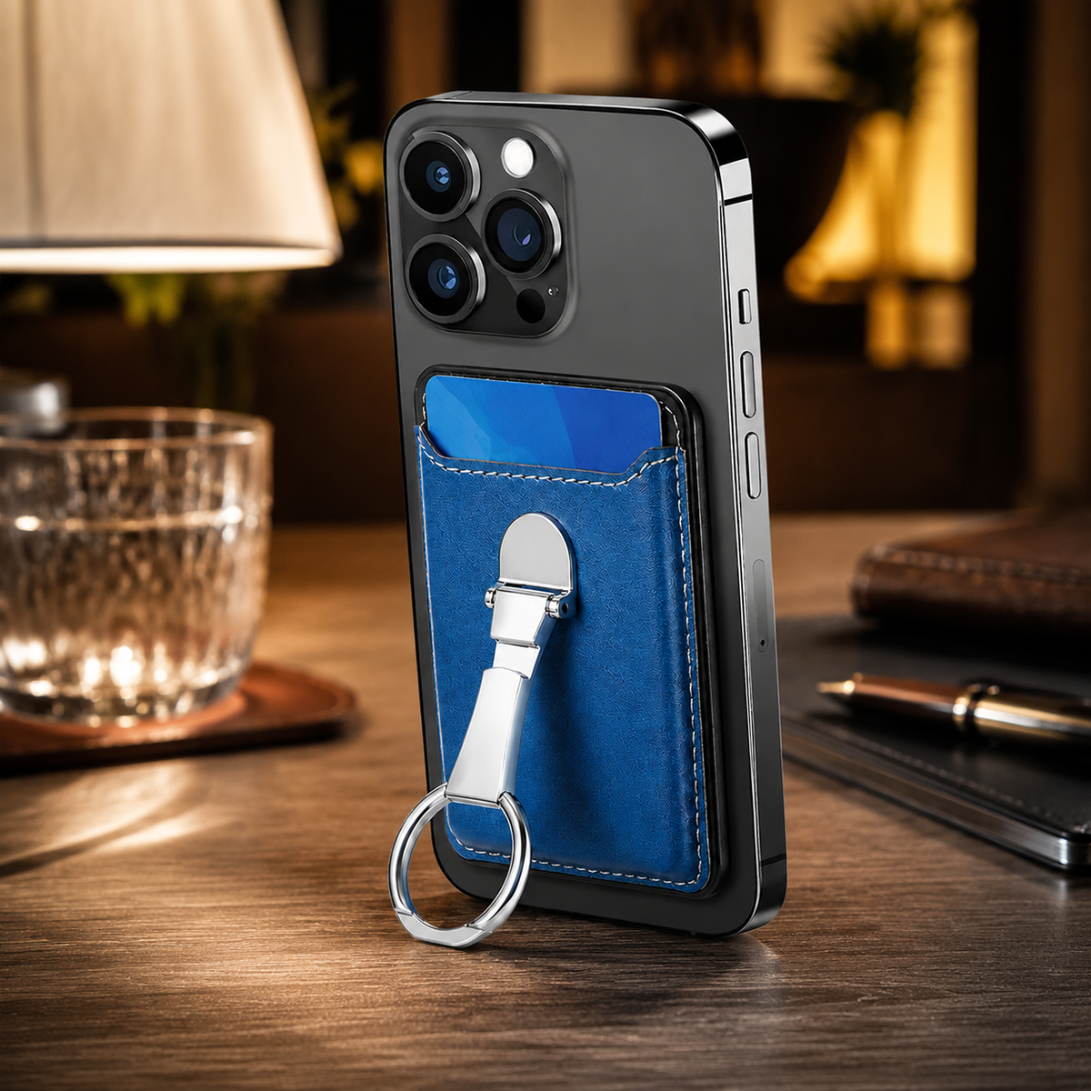 Premium Magnetic Wallet Case MagSafe Card Holder Multiple Card Slots Foldable Ring Holder Kickstand Strong Magnetic Attachment PU Leather Slim iPhone Compatible