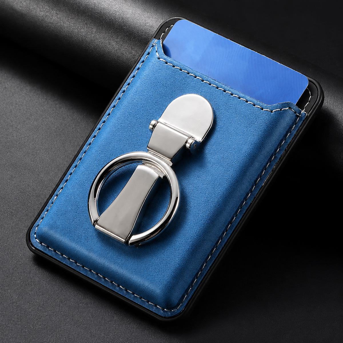 Premium Magnetic Wallet Case MagSafe Card Holder Multiple Card Slots Foldable Ring Holder Kickstand Strong Magnetic Attachment PU Leather Slim iPhone Compatible