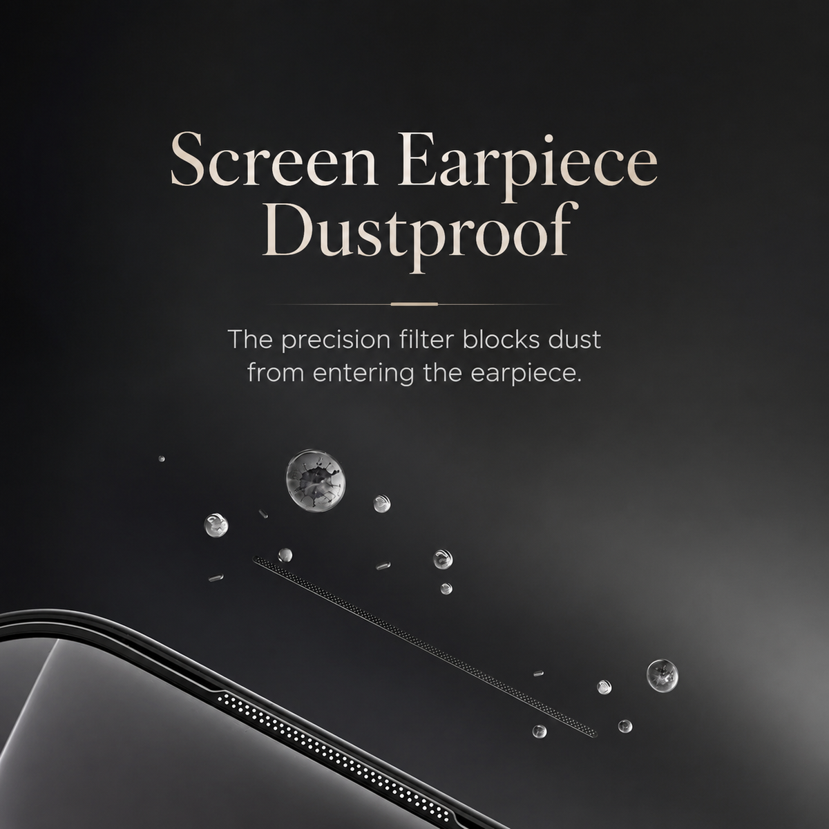 Premium Privacy Screen Protector Anti-Spy Tempered Glass HD Display Fingerprint Resistant Scratch Resistant Shatter Protection Compatible with iPhone