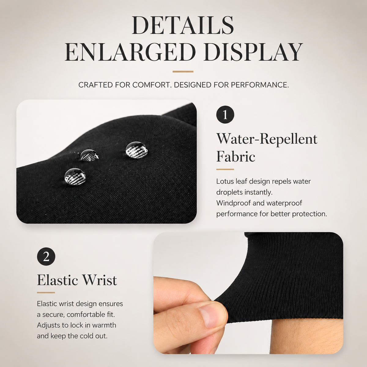 Premium Winter Cycling Gloves Waterproof Thermal Touchscreen Windproof Anti-Slip Sports Riding Gloves Insulated Outdoor Unisex Cold Weather Daily Grip