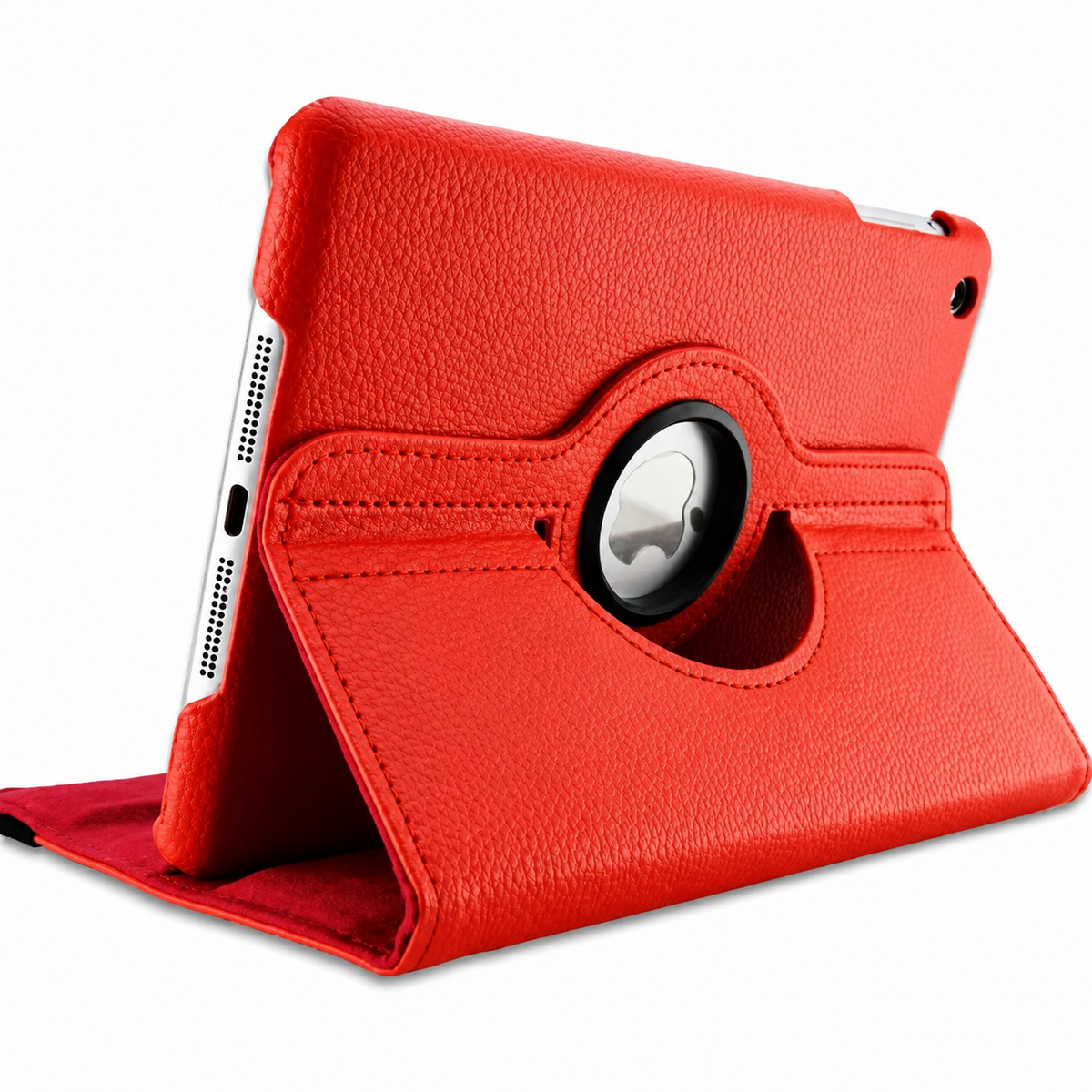 Premium iPad Case 360° Rotating PU Leather Smart Cover Auto Sleep Wake Shockproof Protective Stand Multi Angle Tablet Cases Slim Protective Cover iPad