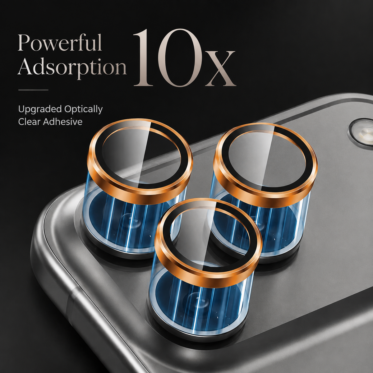 Premium iPhone Camera Lens Protector Tempered Glass Metal Ring Scratch Resistant Shockproof Anti Dust Camera Lens Cover Slim Protective Ring