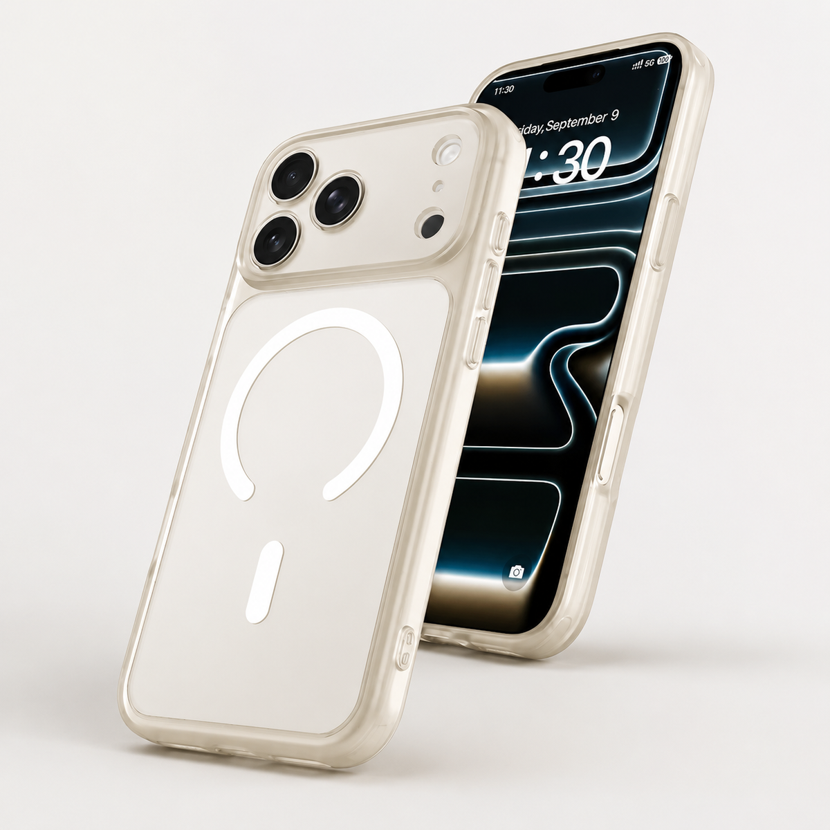 Premium iPhone Case 5G Wireless Charging Shockproof Hard Back Slim Lightweight Anti Scratch Non Slip Durable Full Coverage Protective Phone Cover Case