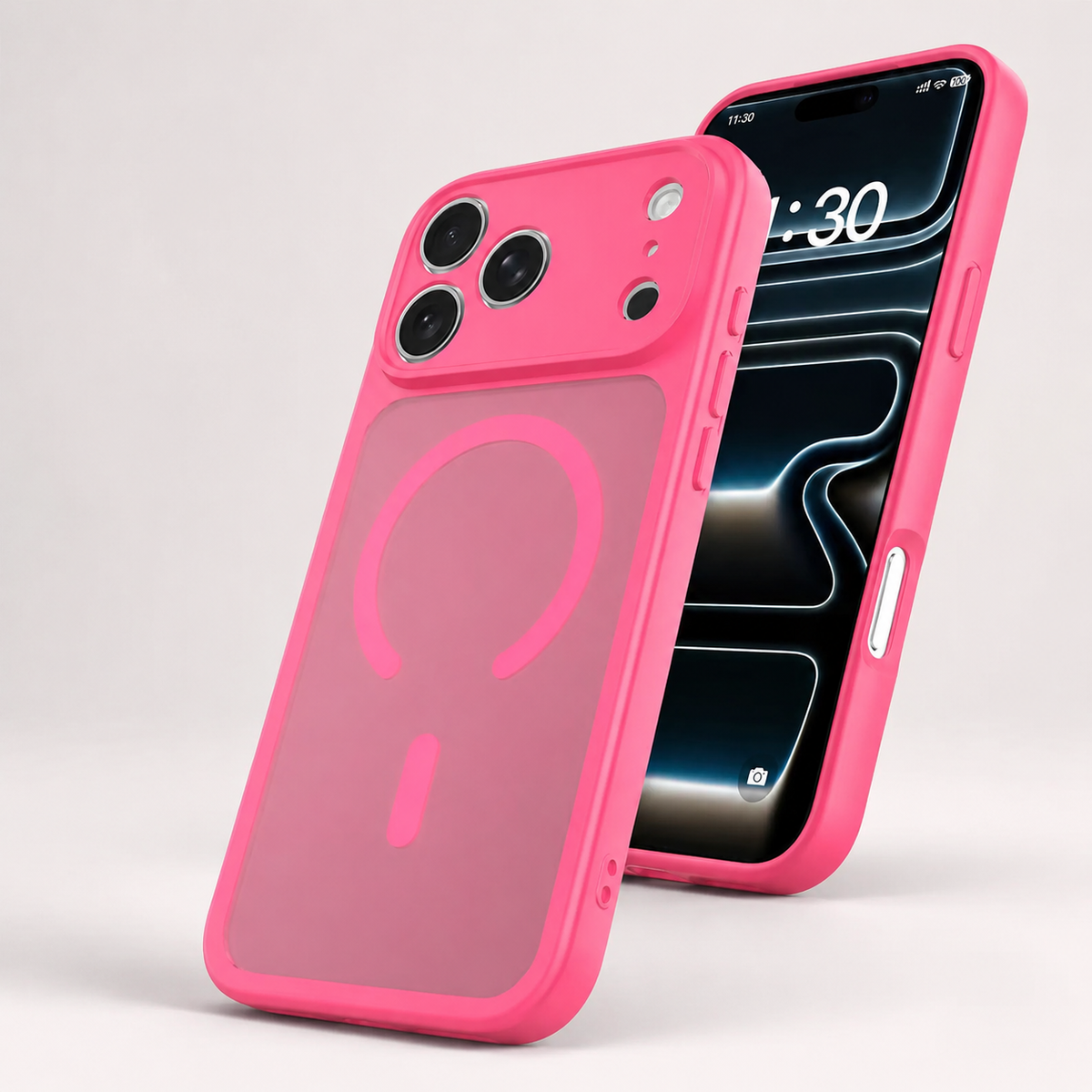 Premium iPhone Case 5G Wireless Charging Shockproof Hard Back Slim Lightweight Anti Scratch Non Slip Durable Full Coverage Protective Phone Cover Case