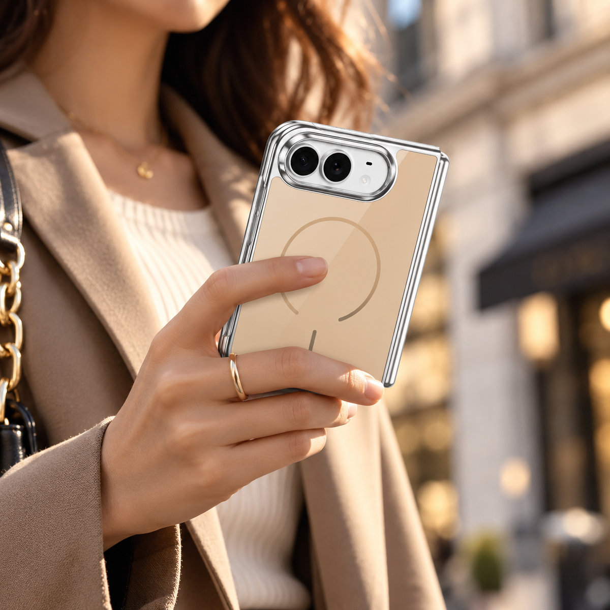Premium iPhone Case All in One Built In Front Screen Protector Full Wrap Shockproof Foldable Cover Slim Durable Anti Drop Full Protective Phone Cover Case