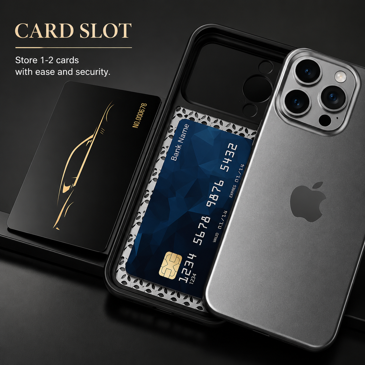 Premium iPhone Case Aluminum Alloy Metal Frame Breathable Protective Cover Anti Fingerprint Scratch Resistant Slim Lightweight Durable Design