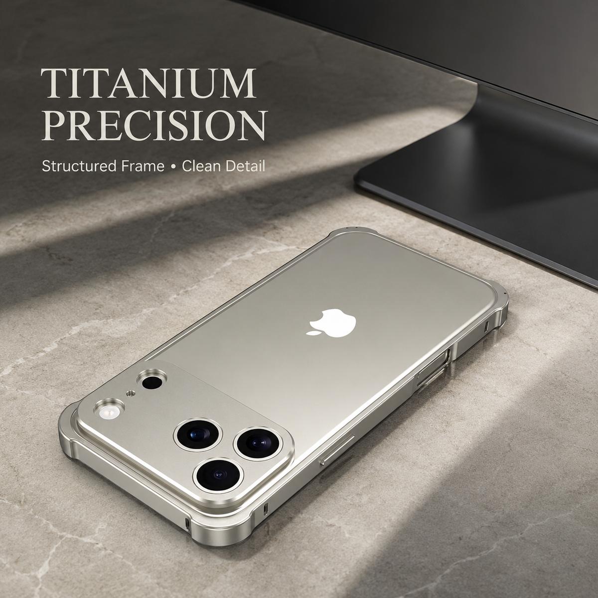 Premium iPhone Case Aluminum Alloy Metal Frame Bumper Camera Lens Protection Shockproof Slim Anti Scratch Reinforced Edge Protective Cover Case Design