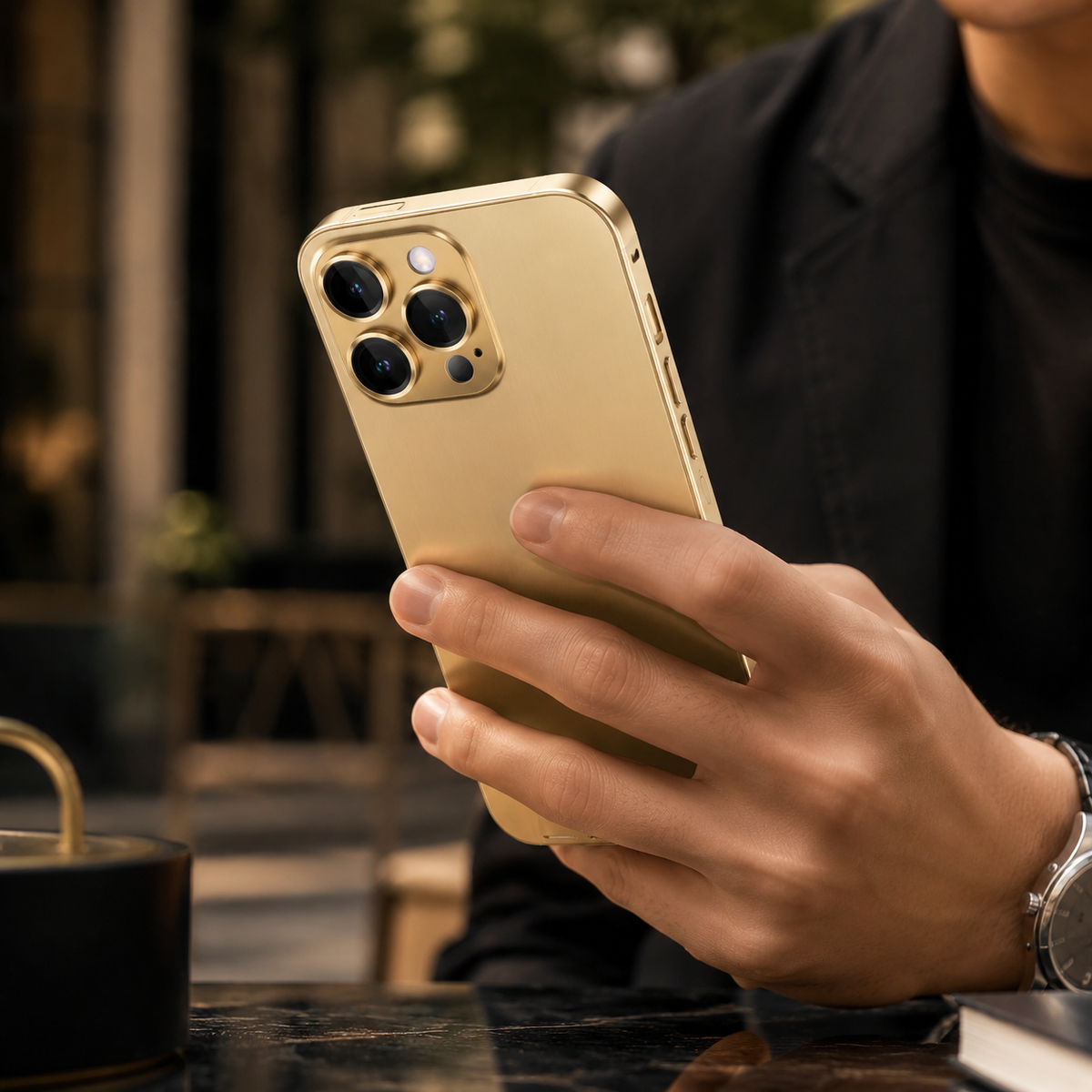 Premium iPhone Case Aluminum Metal Frame Shockproof PC Back Camera Lens Protection Slim Lightweight Protective Cover Wireless Charging Case