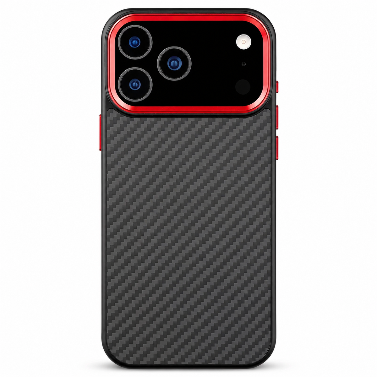 Premium iPhone Case Aramid Fiber Kevlar Magnetic MagSafe Compatible Wireless Charging Full Coverage Ultra Light Anti Scratch Non Slip Protective Cover