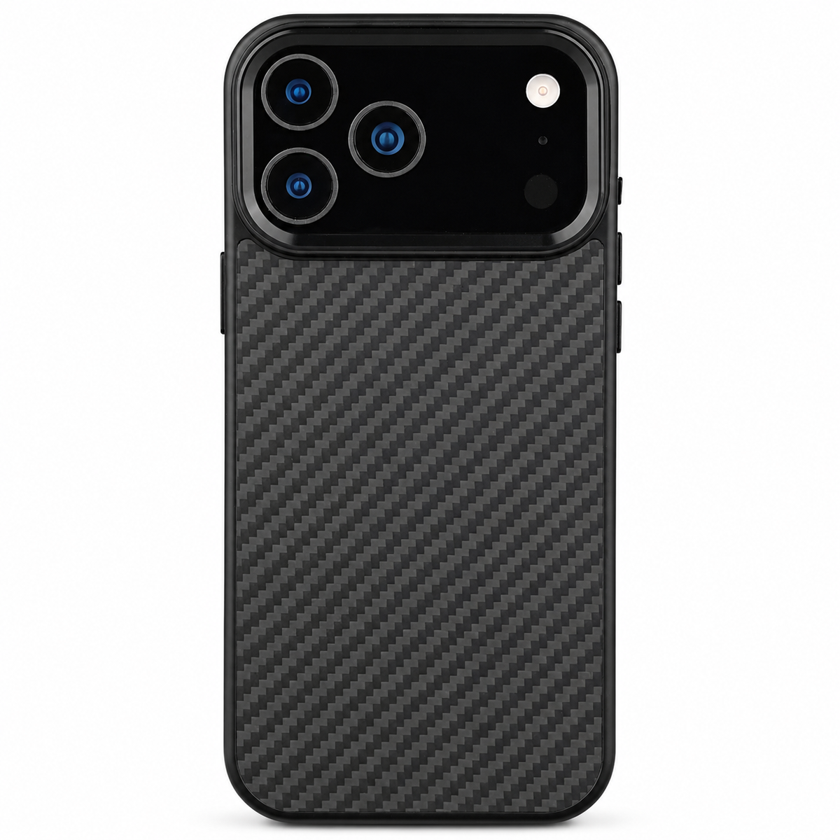 Premium iPhone Case Aramid Fiber Kevlar Magnetic MagSafe Compatible Wireless Charging Full Coverage Ultra Light Anti Scratch Non Slip Protective Cover