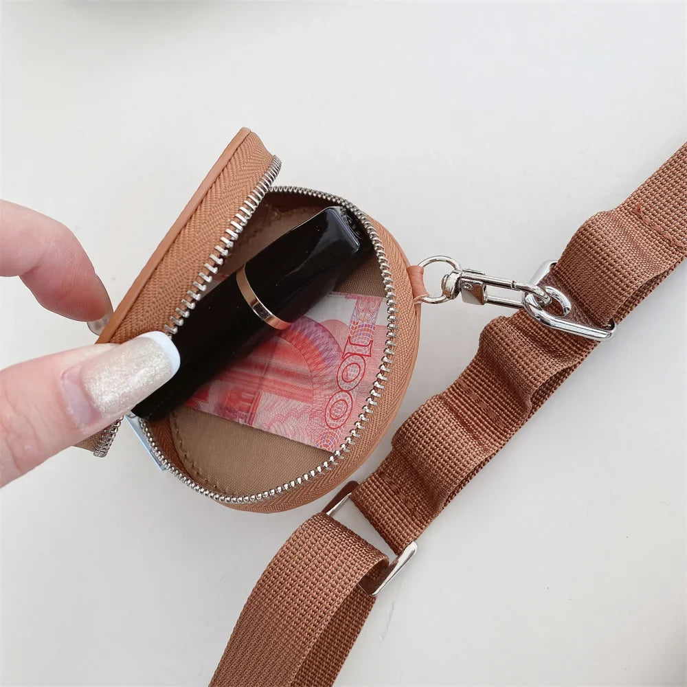 Premium iPhone Case Crossbody Wallet Purse Card Slot Coin Pocket RFID Protection Leather Strap MagSafe Compatible Shockproof Full Body Slim Design Use