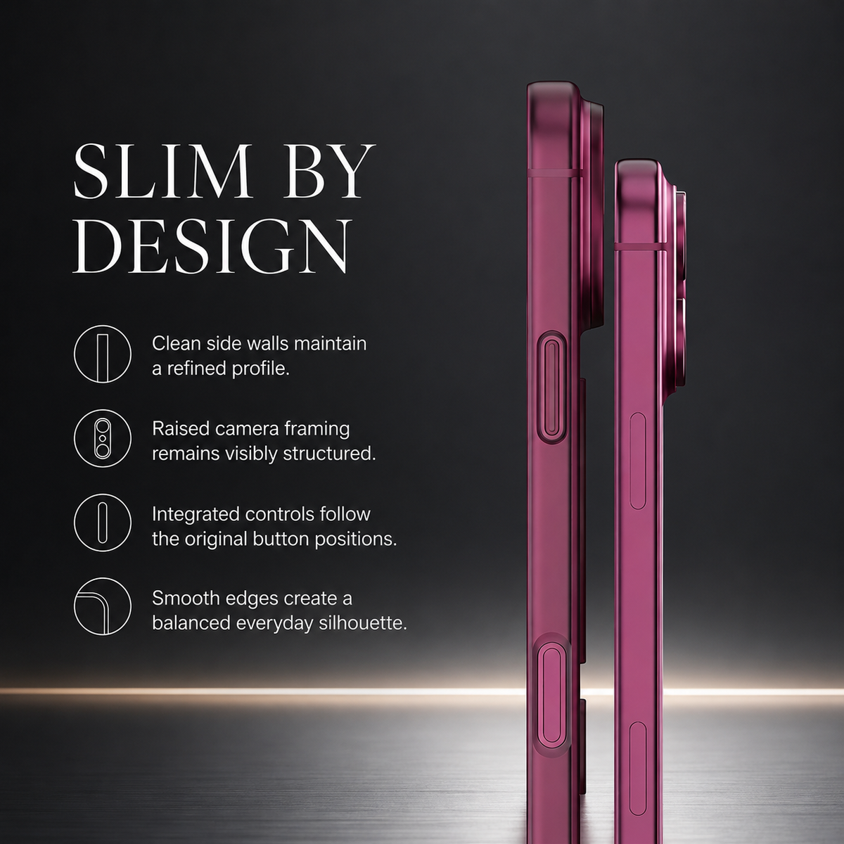 Premium iPhone Case Frosted Matte Translucent Clear MagSafe Magnetic Hard PC Ultra Thin Shockproof Anti Scratch Slim Lightweight Durable Protective Phone Cover