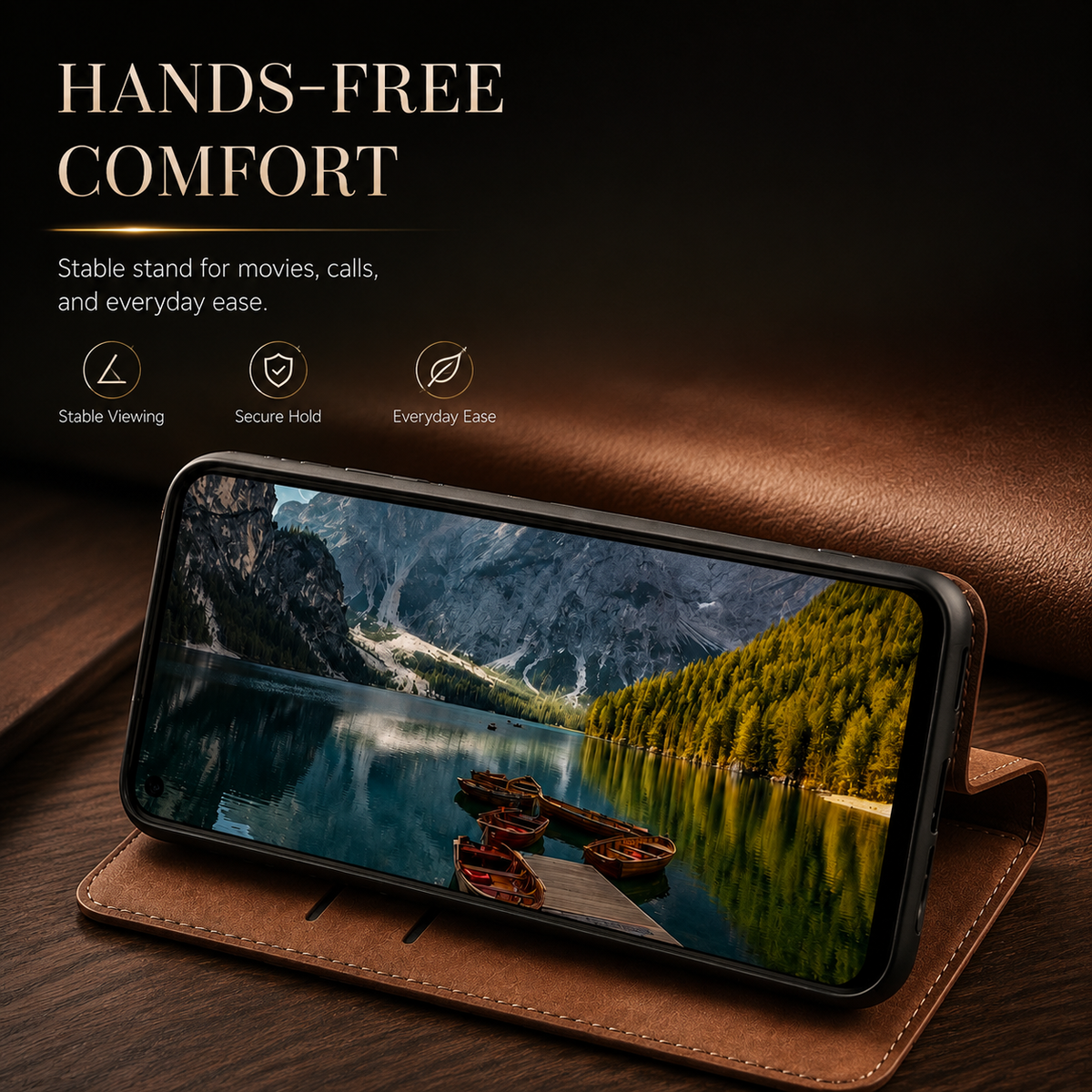 Premium iPhone Case Genuine Leather Crocodile Texture Flip Cover Card Pocket Shockproof Full Protection Anti Scratch Non Slip Slim Design