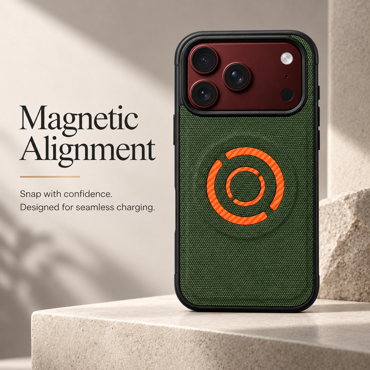 Premium iPhone Case Hard PC Artificial Leather MagSafe Magnetic Wireless Charging Foldable Cover Shockproof Bumper Slim Durable Protective Phone Cover Case