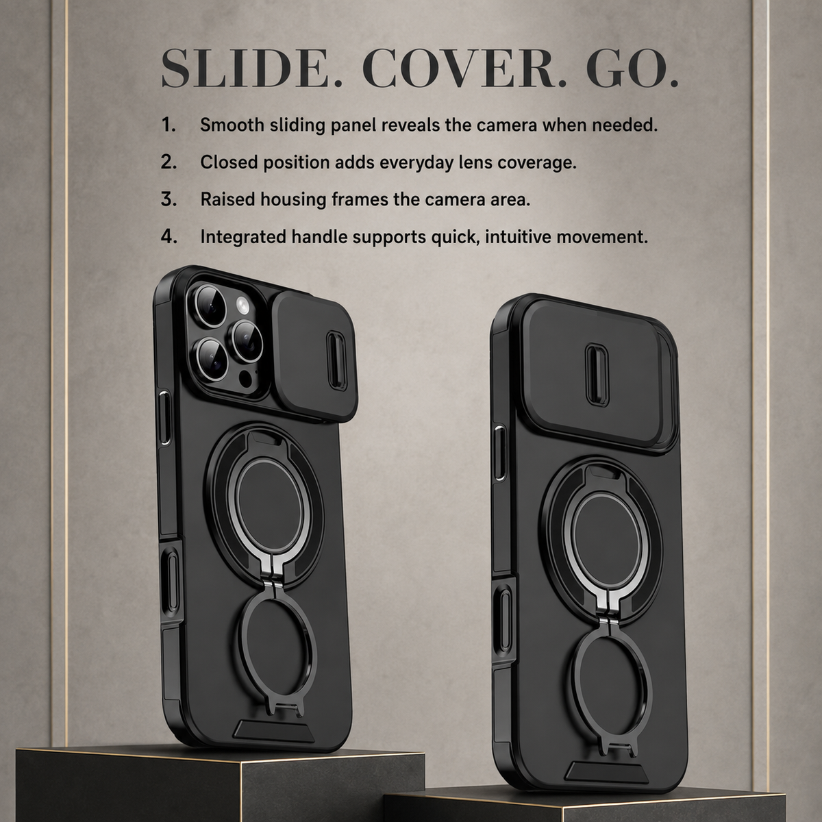 Premium iPhone Case Heavy Duty Armor Shockproof Magnetic Car Mount Stand Holder Anti Drop Rugged Slim Durable Tough Full Protective Phone Cover Shell Case