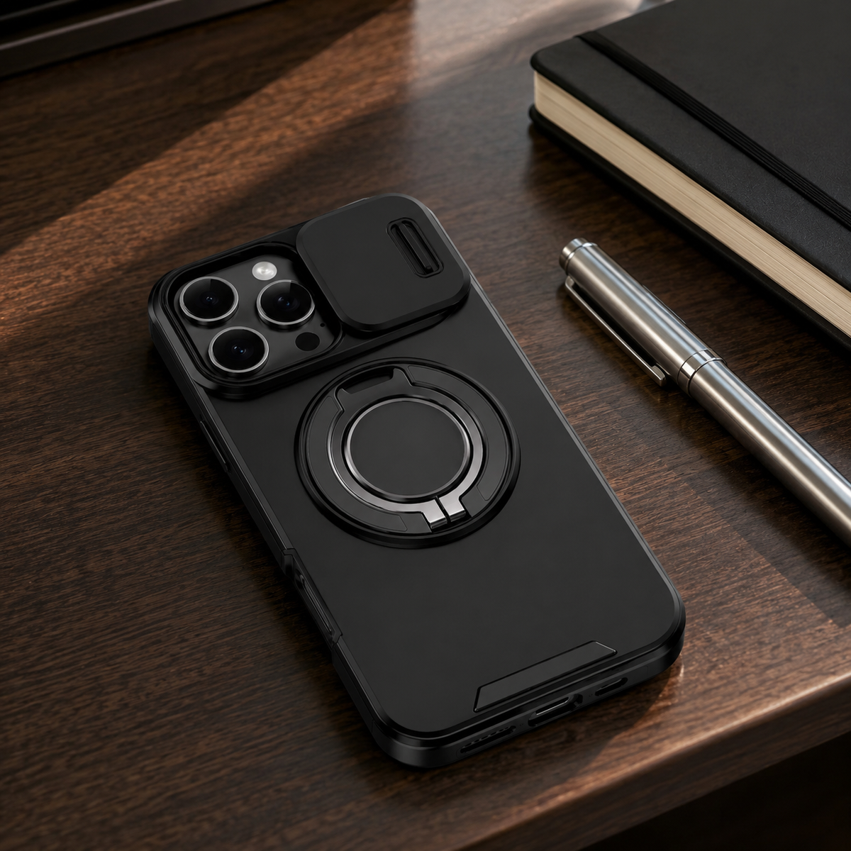 Premium iPhone Case Heavy Duty Armor Shockproof Magnetic Car Mount Stand Holder Anti Drop Rugged Slim Durable Tough Full Protective Phone Cover Shell Case