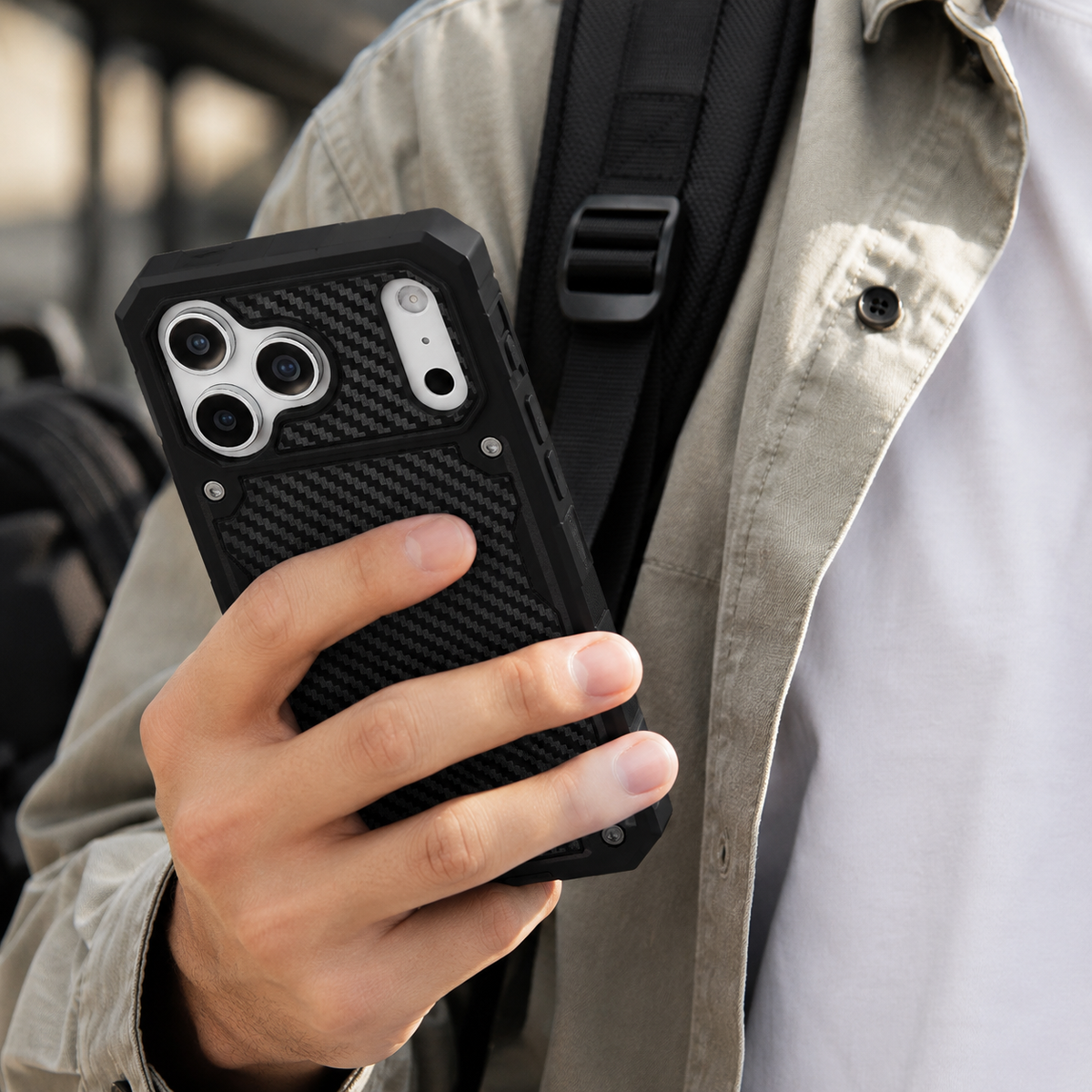 Premium iPhone Case Heavy Duty MagSafe Compatible Shockproof Military Grade Drop Protection Rugged Cover Anti Scratch Dustproof Non Slip Full Coverage