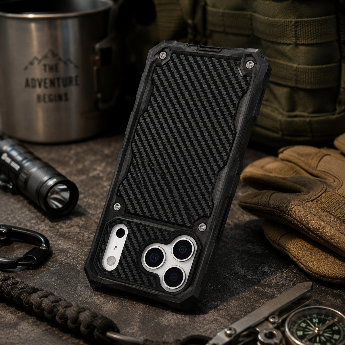 Premium iPhone Case Heavy Duty MagSafe Compatible Shockproof Military Grade Drop Protection Rugged Cover Anti Scratch Dustproof Non Slip Full Coverage