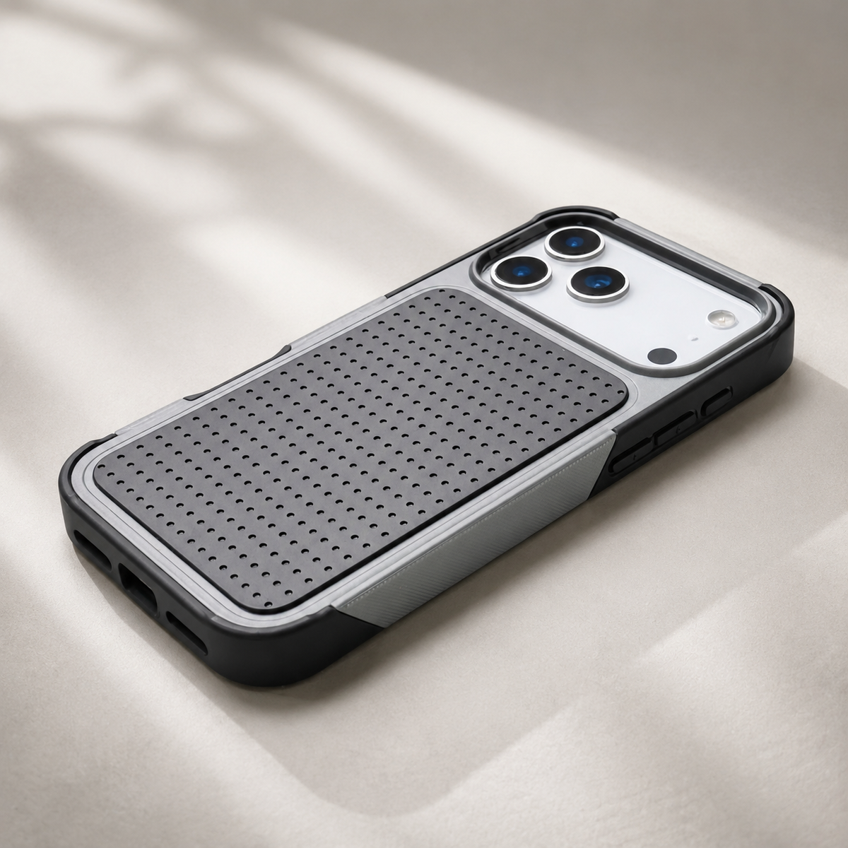 Premium iPhone Case — Hybrid Armor Shockproof Magnetic Wallet Cover with Built-In Stand, Non-Slip Grip, Rugged Protective Design and Card Storage