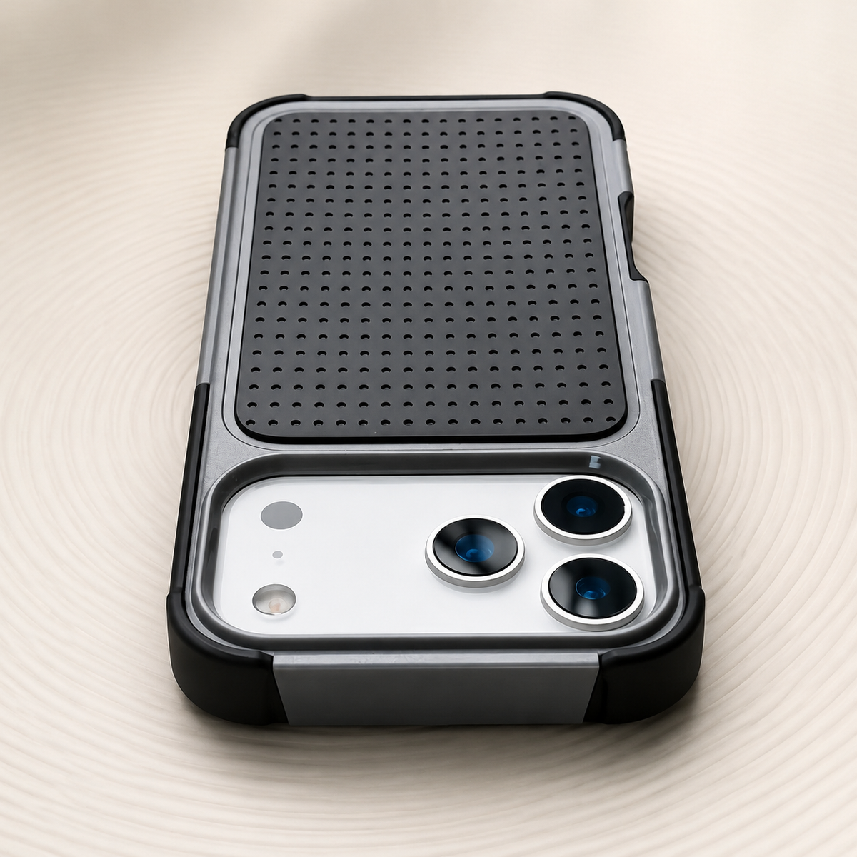 Premium iPhone Case — Hybrid Armor Shockproof Magnetic Wallet Cover with Built-In Stand, Non-Slip Grip, Rugged Protective Design and Card Storage