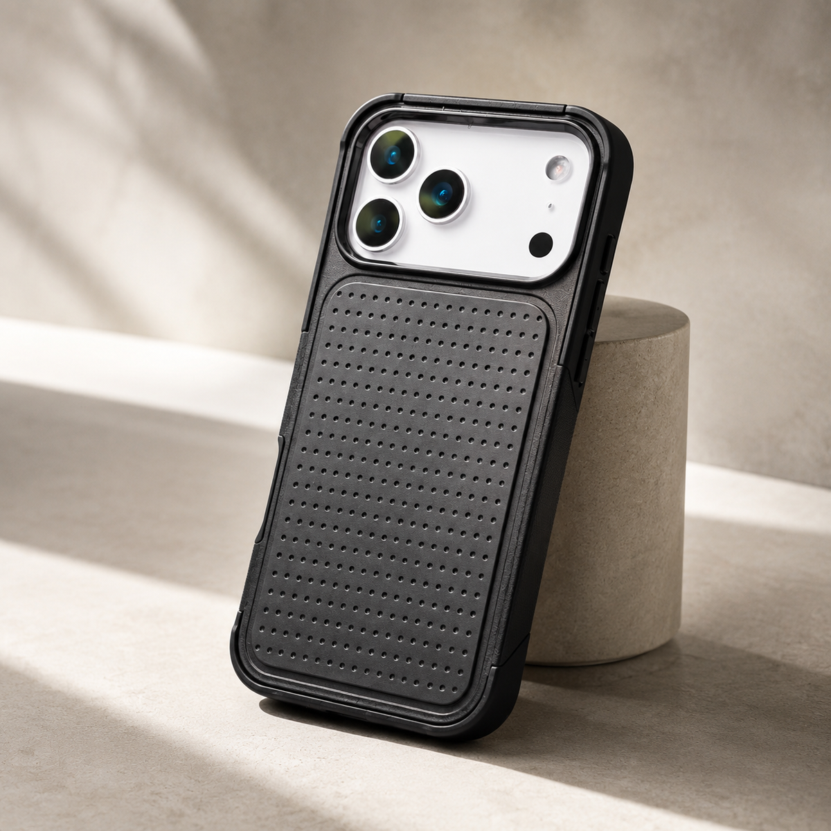 Premium iPhone Case — Hybrid Armor Shockproof Magnetic Wallet Cover with Built-In Stand, Non-Slip Grip, Rugged Protective Design and Card Storage