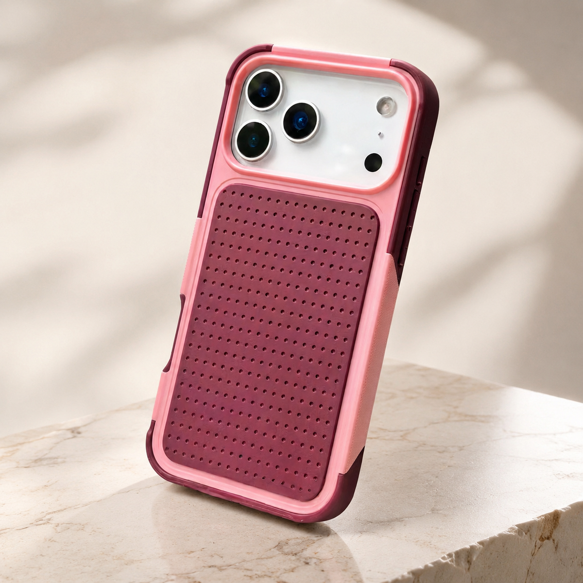 Premium iPhone Case — Hybrid Armor Shockproof Magnetic Wallet Cover with Built-In Stand, Non-Slip Grip, Rugged Protective Design and Card Storage
