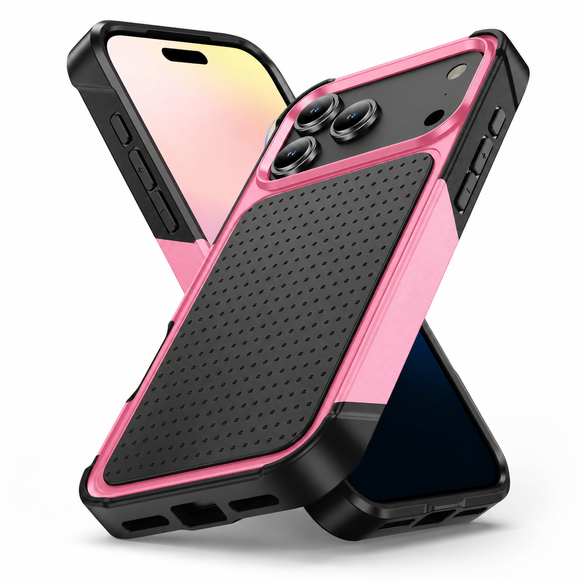 Premium iPhone Case — Hybrid Armor Shockproof Magnetic Wallet Cover with Built-In Stand, Non-Slip Grip, Rugged Protective Design and Card Storage