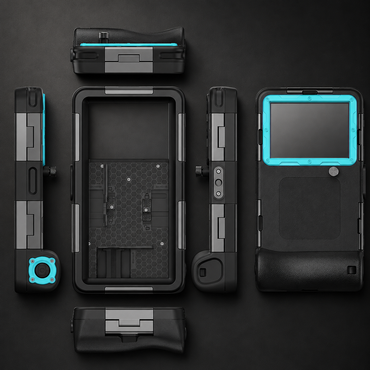 Premium iPhone Case IP68 Waterproof Diving Pouch 15m 50ft PC TPU Shockproof Anti Scratch Lanyard Underwater Photography Full Cover Protection Safe Use