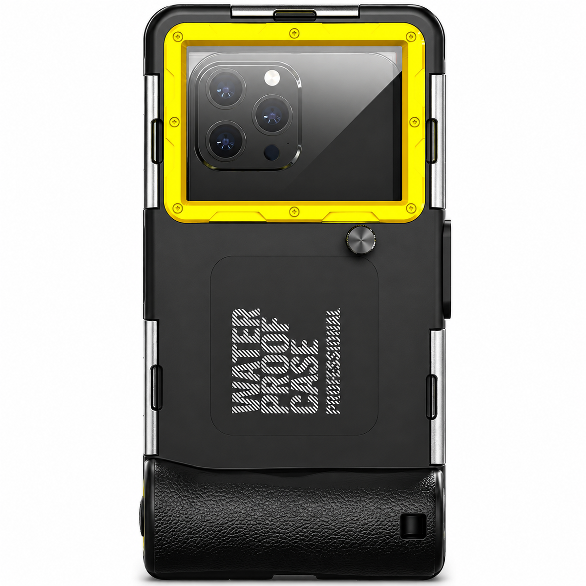Premium iPhone Case IP68 Waterproof Diving Pouch 15m 50ft PC TPU Shockproof Anti Scratch Lanyard Underwater Photography Full Cover Protection Safe Use