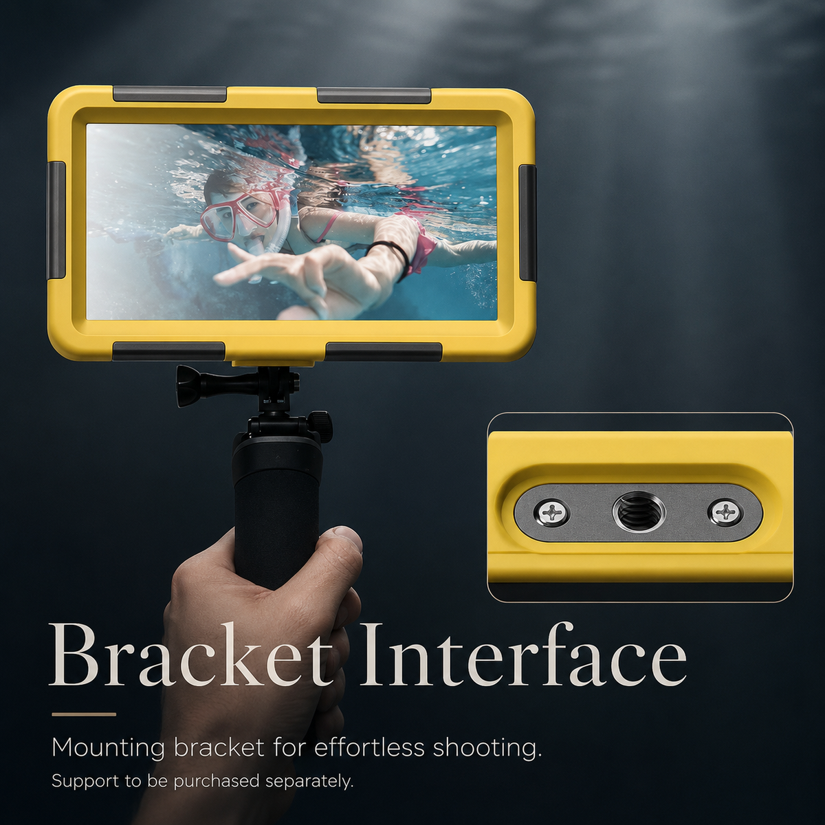 Premium iPhone Case IP68 Waterproof Full Body Shockproof Cover Anti-Scratch Sealed 15m Underwater Protection Secure Lanyard PC TPU Durable Gear Design