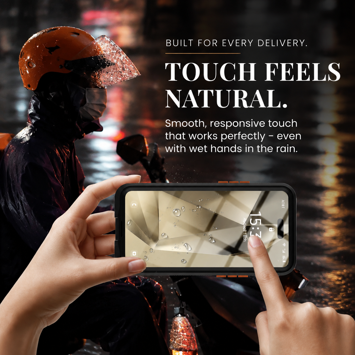 Premium iPhone Case IP68 Waterproof Shockproof Full Body Sealed Cover Dustproof Outdoor Underwater Protective Case Anti-Slip Rugged Design