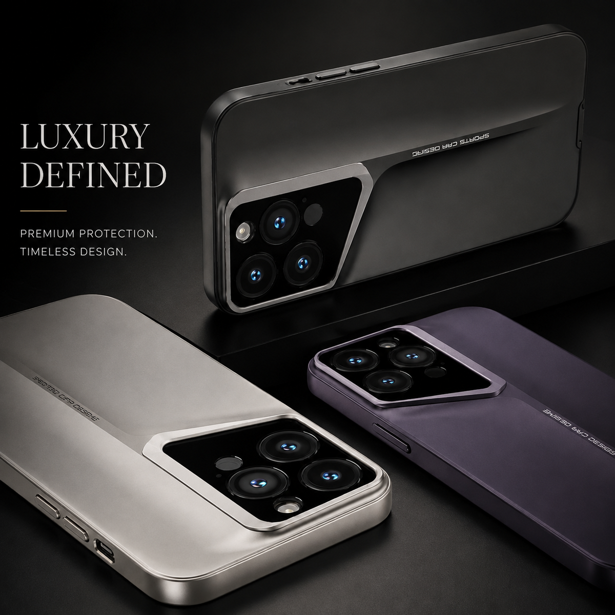 Premium iPhone Case Leather Magnetic Car Mount TPU Cover Shockproof Slim Anti Scratch Non Slip Protective Frame Full Coverage Everyday Protection Case