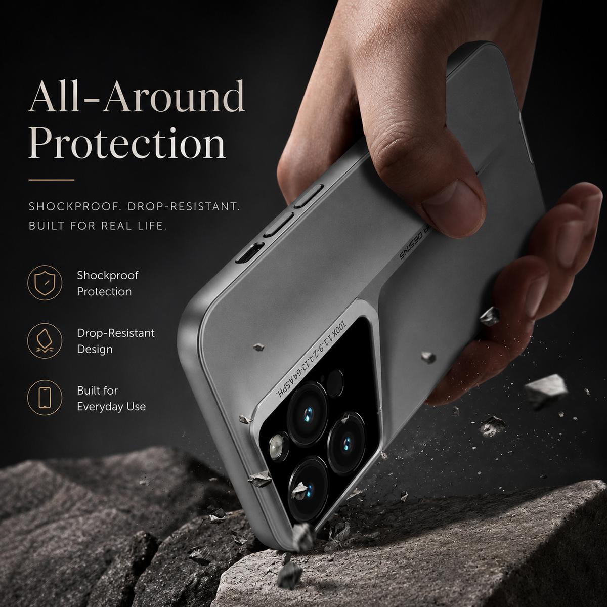 Premium iPhone Case Leather Magnetic Car Mount TPU Cover Shockproof Slim Anti Scratch Non Slip Protective Frame Full Coverage Everyday Protection Case