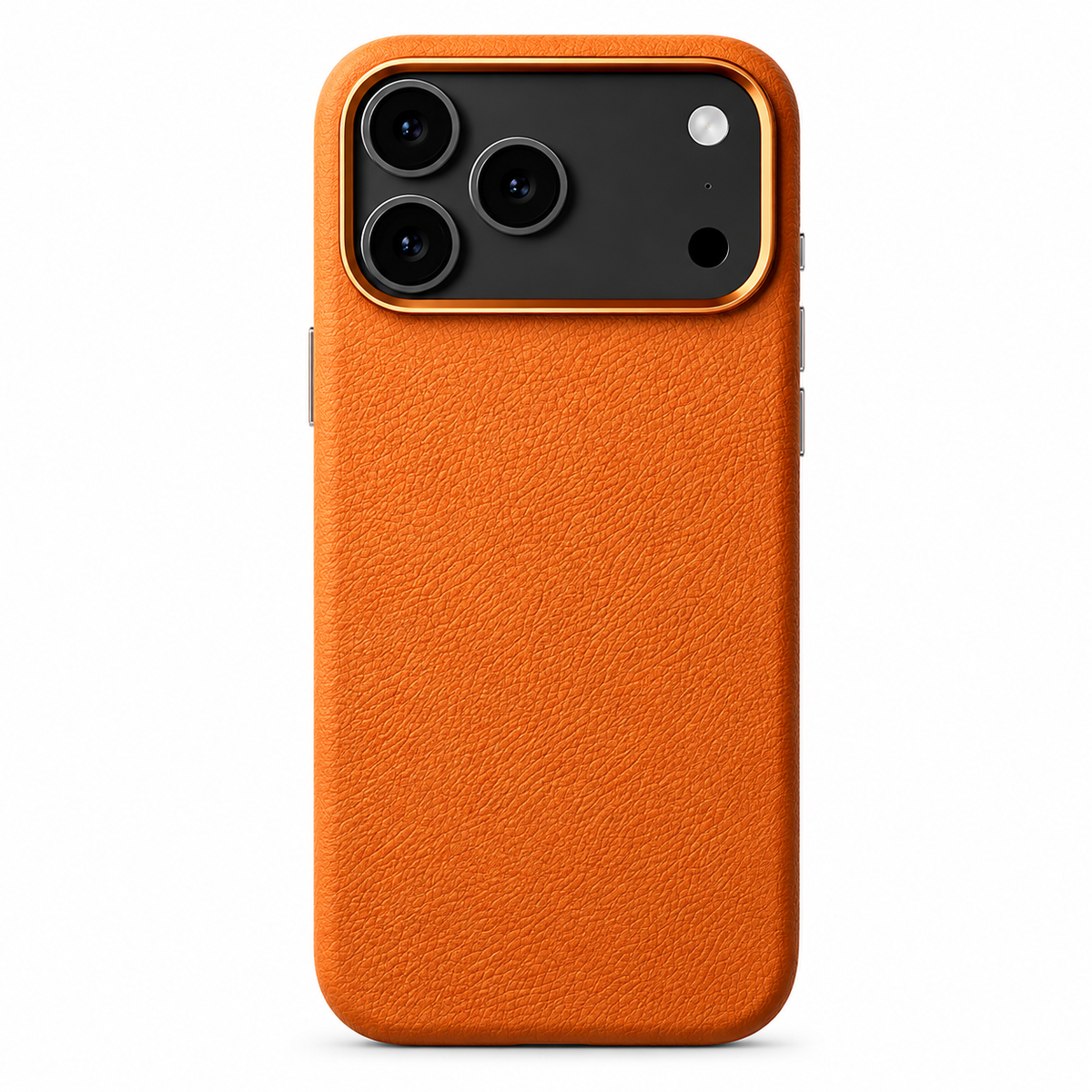 Premium iPhone Case Leather Magnetic Cover MagSafe Compatible Wireless Charging Anti Fingerprint Shockproof Full Protection Camera Access Slim Profile