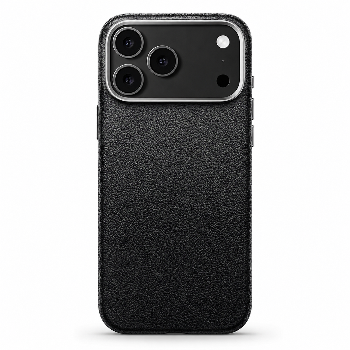 Premium iPhone Case Leather Magnetic Cover MagSafe Compatible Wireless Charging Anti Fingerprint Shockproof Full Protection Camera Access Slim Profile