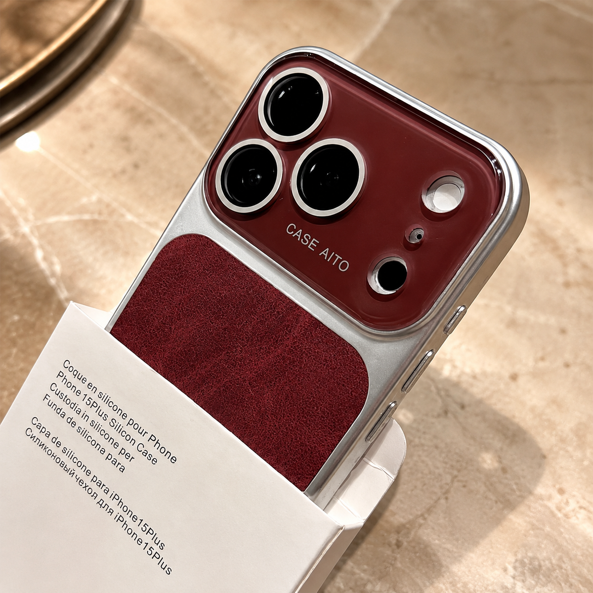 Premium iPhone Case Leopard Print Matte Shockproof Protective Cover Large Window Camera Lens Protection Anti Scratch Non Slip Lightweight Full Coverage Case