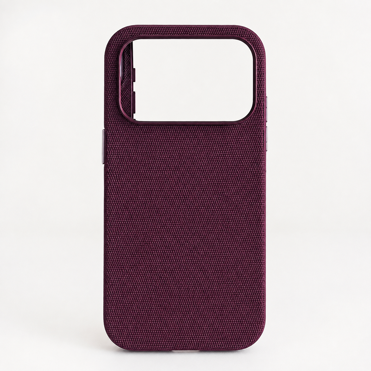 Premium iPhone Case Luxury Business Woven Magnetic Technical Fabric Card Pocket Anti Drop Shockproof Non Slip Slim Durable Protective Phone Cover Case