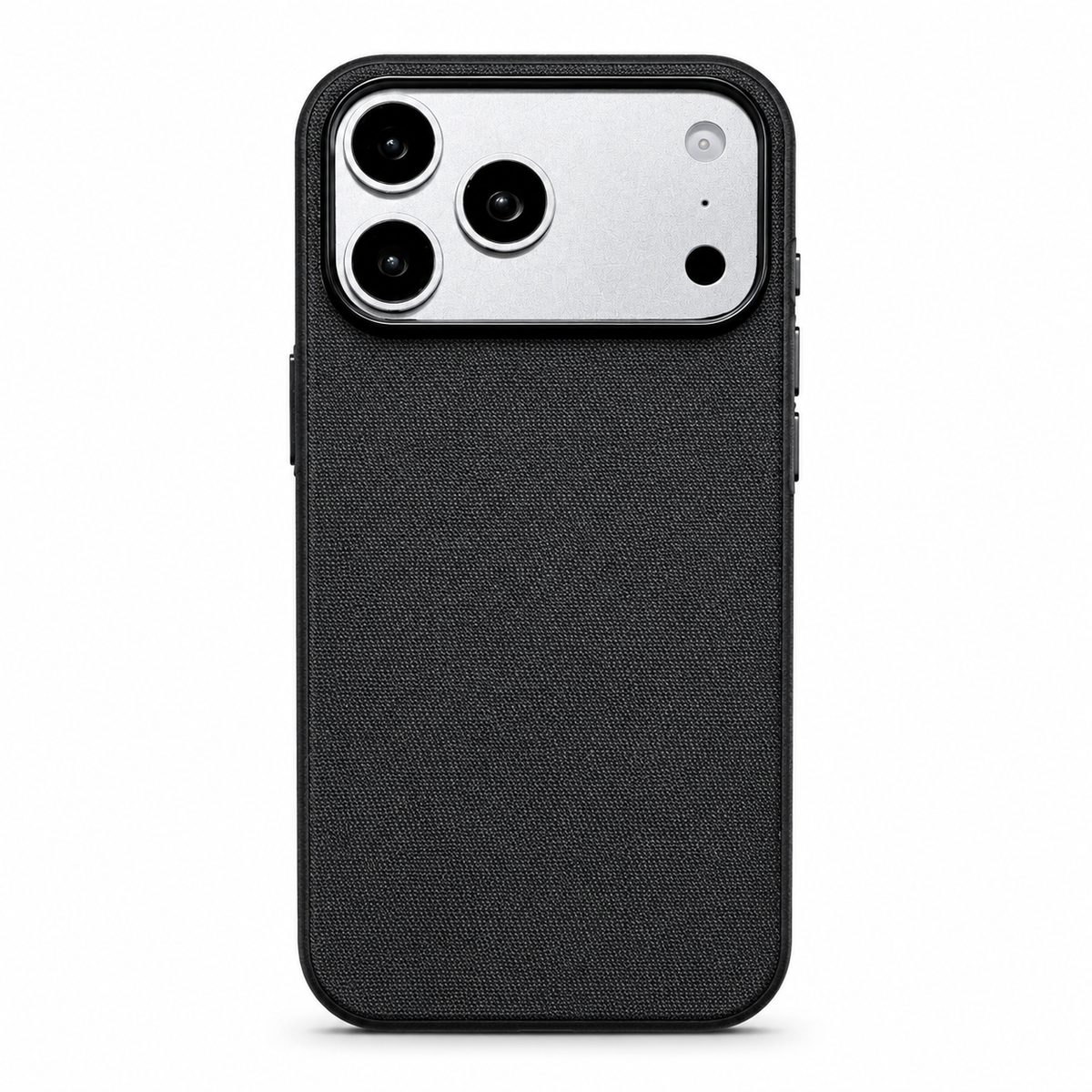 Premium iPhone Case Luxury Business Woven Magnetic Technical Fabric Card Pocket Anti Drop Shockproof Non Slip Slim Durable Protective Phone Cover Case