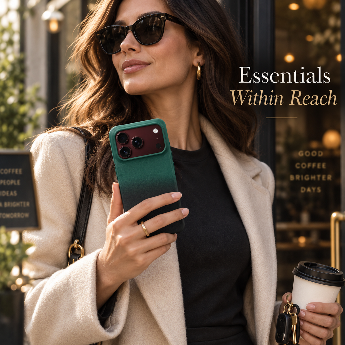 Premium iPhone Case Luxury Classic Gradient Dopamine Color Shockproof Folding Hard Back Slim Protective Anti Scratch Durable Stylish Phone Cover Case
