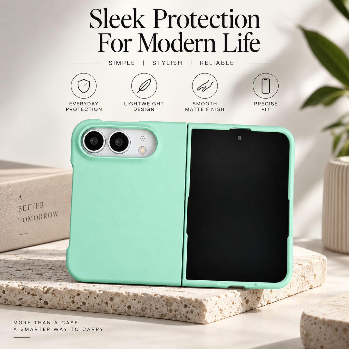 Premium iPhone Case Luxury Matte Candy Color Ultra Thin Shockproof Hard PC Foldable Cover Slim Anti Scratch Durable Non Slip Protective Phone Cover Case