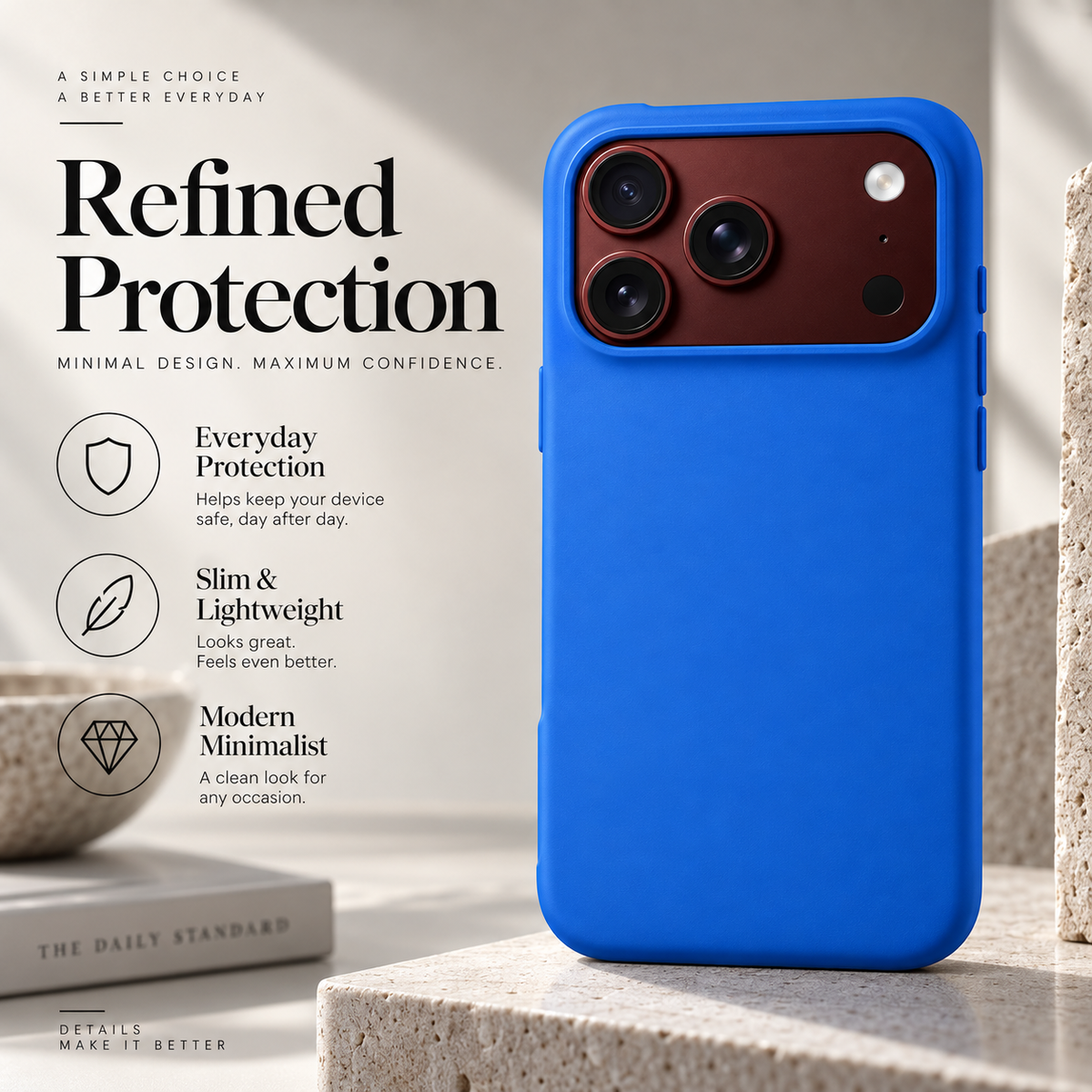 Premium iPhone Case Luxury Matte Candy Color Ultra Thin Shockproof Hard PC Foldable Cover Slim Anti Scratch Durable Non Slip Protective Phone Cover Case
