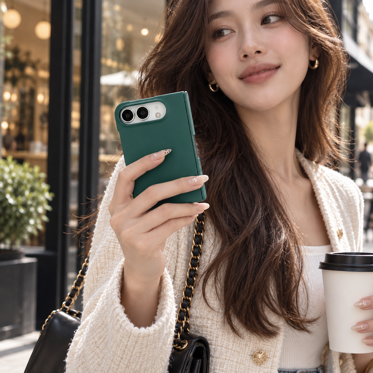 Premium iPhone Case Luxury Matte Candy Color Ultra Thin Shockproof Hard PC Foldable Cover Slim Anti Scratch Durable Non Slip Protective Phone Cover Case