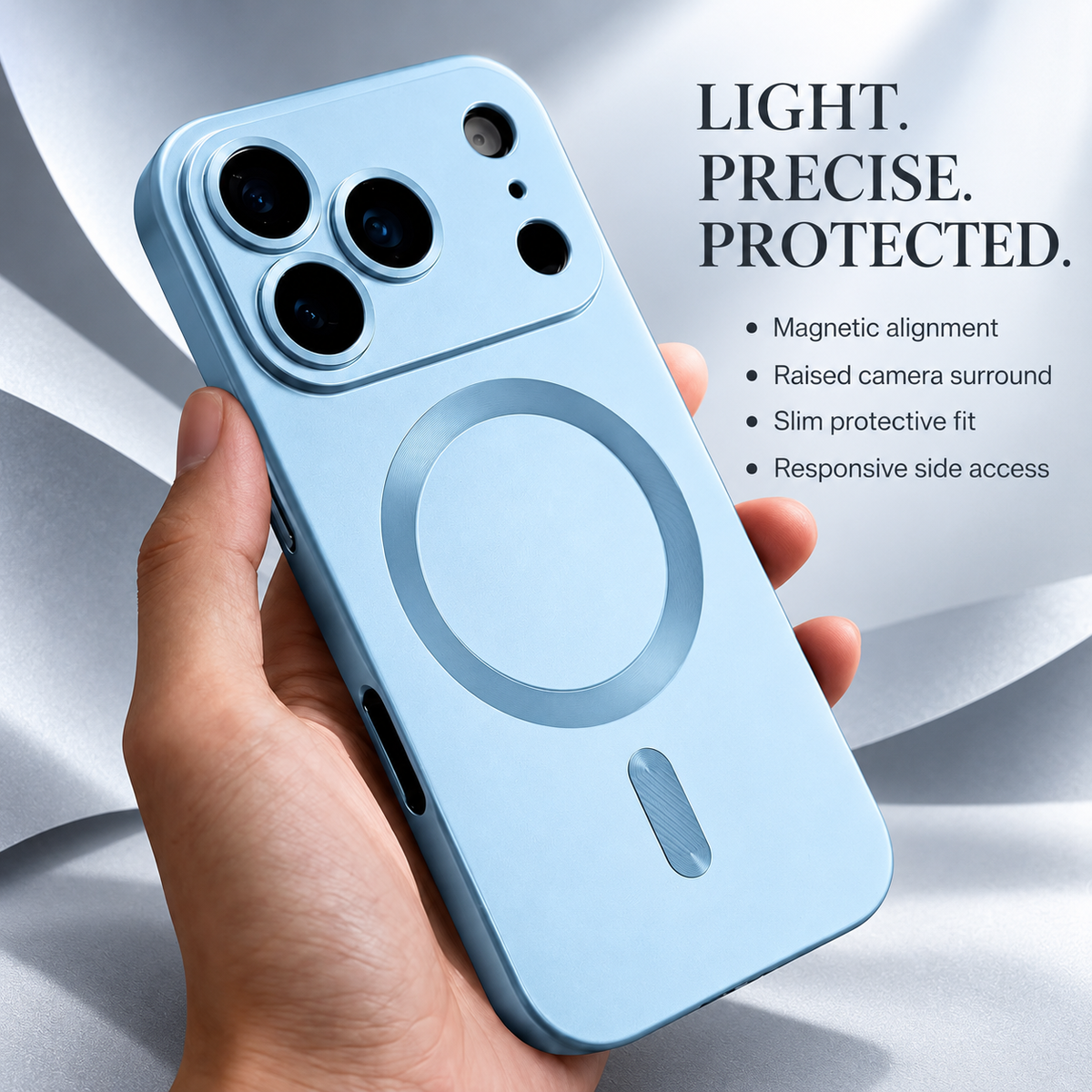 Premium iPhone Case Luxury Matte Soft TPU MagSafe Magnetic Metallic Lens Protection Shockproof Slim Non Slip Anti Scratch Durable Protective Phone Cover Case