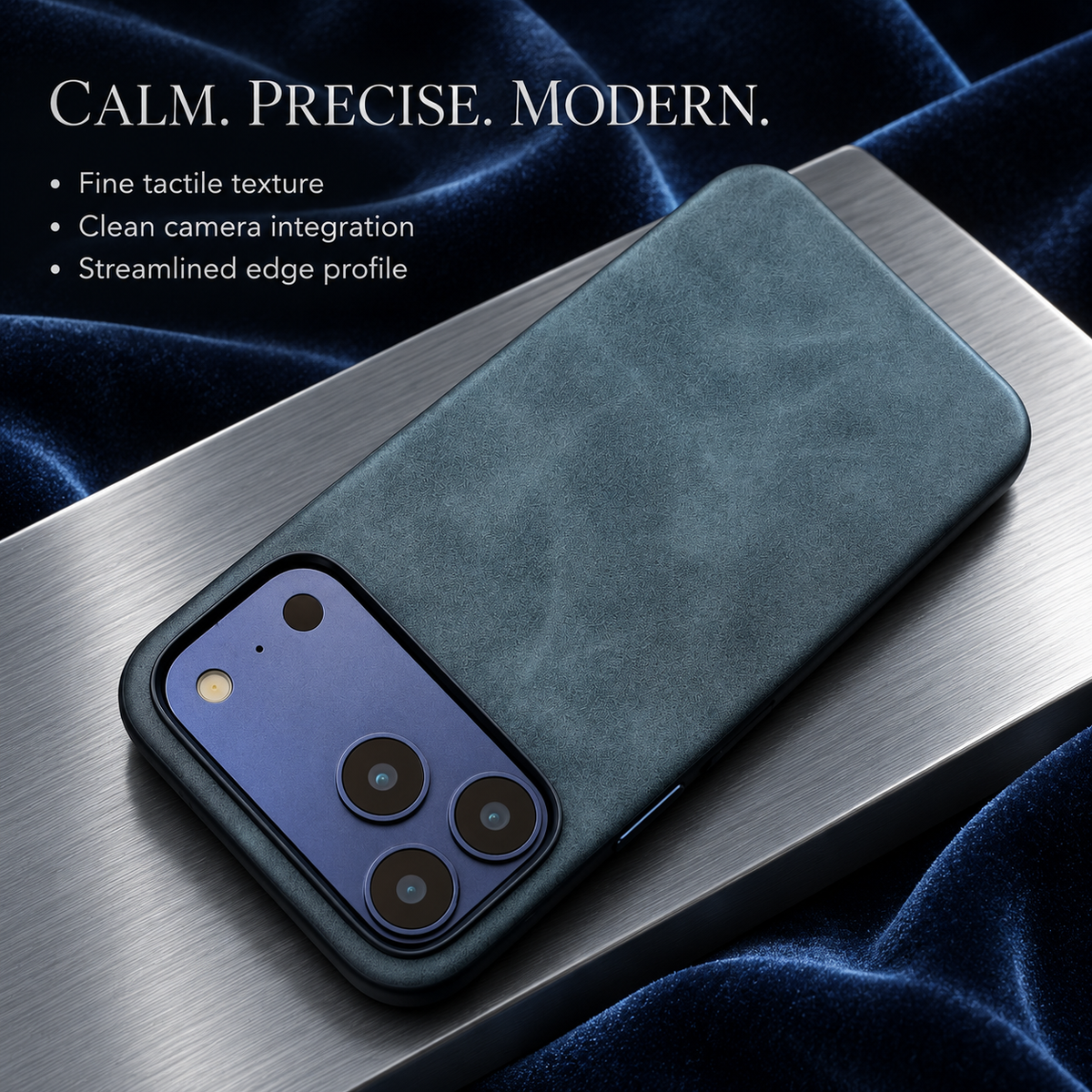 Premium iPhone Case Luxury Retro Leather Matte Smooth Skin Feel Soft Touch Shockproof Slim Non Slip Anti Scratch Durable Protective Phone Back Cover Case